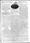 Bell's Weekly Messenger Sunday 23 November 1817 Page 1