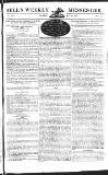 Bell's Weekly Messenger Sunday 20 May 1821 Page 1