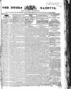Bucks Gazette Saturday 22 August 1829 Page 1