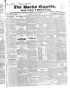 Bucks Gazette Saturday 05 March 1842 Page 1