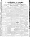 Bucks Gazette Saturday 10 June 1843 Page 1