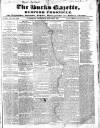 Bucks Gazette Saturday 24 August 1844 Page 1