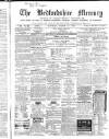 Bedfordshire Mercury Saturday 21 March 1863 Page 1