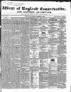 Western Courier, West of England Conservative, Plymouth and Devonport Advertiser Wednesday 14 December 1836 Page 1