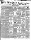 Western Courier, West of England Conservative, Plymouth and Devonport Advertiser Wednesday 08 March 1837 Page 1