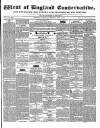 Western Courier, West of England Conservative, Plymouth and Devonport Advertiser Wednesday 05 April 1837 Page 1