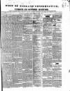 Western Courier, West of England Conservative, Plymouth and Devonport Advertiser Wednesday 11 October 1837 Page 1