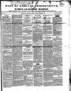 Western Courier, West of England Conservative, Plymouth and Devonport Advertiser Wednesday 08 November 1837 Page 1