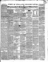 Western Courier, West of England Conservative, Plymouth and Devonport Advertiser Wednesday 20 April 1842 Page 1