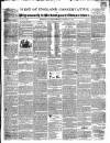 Western Courier, West of England Conservative, Plymouth and Devonport Advertiser Wednesday 10 May 1843 Page 1