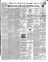 Western Courier, West of England Conservative, Plymouth and Devonport Advertiser Wednesday 07 August 1844 Page 1
