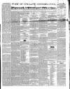 Western Courier, West of England Conservative, Plymouth and Devonport Advertiser Wednesday 06 November 1844 Page 1