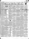 Western Courier, West of England Conservative, Plymouth and Devonport Advertiser Wednesday 13 November 1844 Page 1