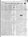 Western Courier, West of England Conservative, Plymouth and Devonport Advertiser Wednesday 27 November 1844 Page 1