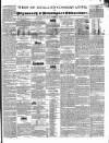 Western Courier, West of England Conservative, Plymouth and Devonport Advertiser Wednesday 18 June 1845 Page 1