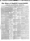 Western Courier, West of England Conservative, Plymouth and Devonport Advertiser Wednesday 28 January 1846 Page 1