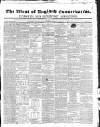 Western Courier, West of England Conservative, Plymouth and Devonport Advertiser Wednesday 04 February 1846 Page 1