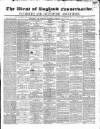 Western Courier, West of England Conservative, Plymouth and Devonport Advertiser Wednesday 08 July 1846 Page 1