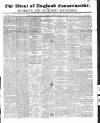 Western Courier, West of England Conservative, Plymouth and Devonport Advertiser Wednesday 19 August 1846 Page 1