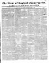 Western Courier, West of England Conservative, Plymouth and Devonport Advertiser Wednesday 09 September 1846 Page 1
