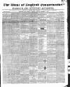 Western Courier, West of England Conservative, Plymouth and Devonport Advertiser Wednesday 25 November 1846 Page 1