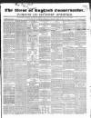 Western Courier, West of England Conservative, Plymouth and Devonport Advertiser Wednesday 03 March 1847 Page 1