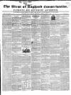 Western Courier, West of England Conservative, Plymouth and Devonport Advertiser Wednesday 21 April 1847 Page 1