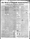 Western Courier, West of England Conservative, Plymouth and Devonport Advertiser Wednesday 09 February 1848 Page 1
