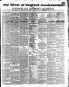 Western Courier, West of England Conservative, Plymouth and Devonport Advertiser Wednesday 05 July 1848 Page 1