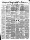 Western Courier, West of England Conservative, Plymouth and Devonport Advertiser Wednesday 08 January 1851 Page 1