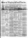 Western Courier, West of England Conservative, Plymouth and Devonport Advertiser Wednesday 08 October 1851 Page 1