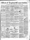 Western Courier, West of England Conservative, Plymouth and Devonport Advertiser Wednesday 20 October 1852 Page 1