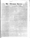 Kilkenny Journal, and Leinster Commercial and Literary Advertiser Saturday 25 January 1845 Page 1