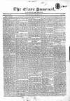 Clare Journal, and Ennis Advertiser Thursday 21 January 1836 Page 1