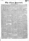 Clare Journal, and Ennis Advertiser Thursday 24 March 1836 Page 1