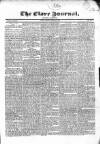 Clare Journal, and Ennis Advertiser Thursday 08 December 1836 Page 1