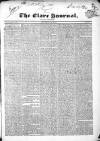 Clare Journal, and Ennis Advertiser Monday 20 May 1839 Page 1