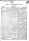 Clare Journal, and Ennis Advertiser Thursday 13 August 1840 Page 1