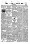 Clare Journal, and Ennis Advertiser Monday 07 December 1846 Page 1