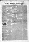 Clare Journal, and Ennis Advertiser Monday 04 February 1850 Page 1