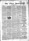 Clare Journal, and Ennis Advertiser Monday 24 June 1850 Page 1