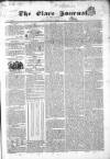 Clare Journal, and Ennis Advertiser Monday 14 October 1850 Page 1