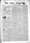 Clare Journal, and Ennis Advertiser Monday 28 October 1850 Page 1
