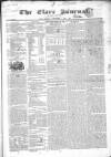 Clare Journal, and Ennis Advertiser Monday 04 November 1850 Page 1