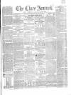 Clare Journal, and Ennis Advertiser Monday 18 January 1858 Page 1