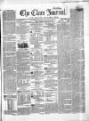Clare Journal, and Ennis Advertiser Thursday 21 January 1858 Page 1