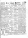 Clare Journal, and Ennis Advertiser Monday 25 January 1858 Page 1