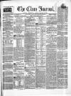 Clare Journal, and Ennis Advertiser Monday 19 April 1858 Page 1