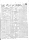 Clare Journal, and Ennis Advertiser Monday 26 April 1858 Page 1