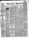 Clare Journal, and Ennis Advertiser Monday 10 January 1859 Page 1